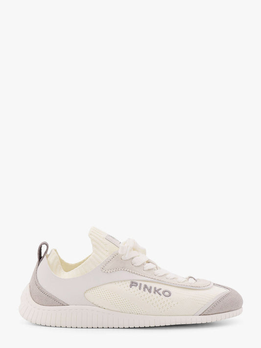 Pinko Reby 03 Knit And Leather Sneakers
