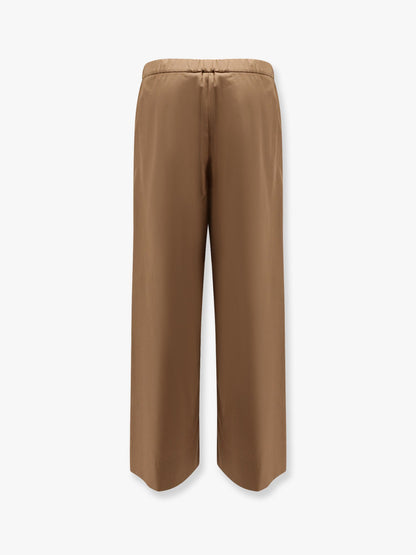 'S Max Mara Argento Cotton Trouser