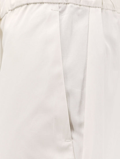 'S Max Mara Argento Cotton Trouser