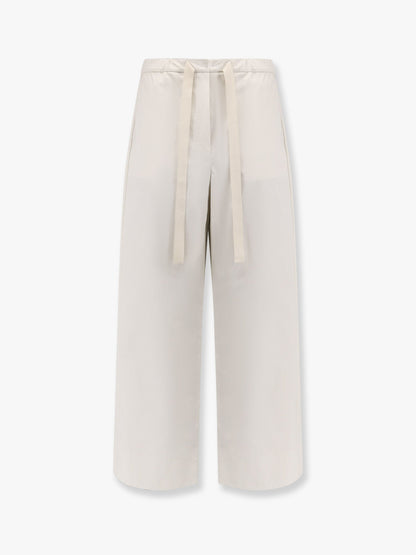 'S Max Mara Argento Cotton Trouser