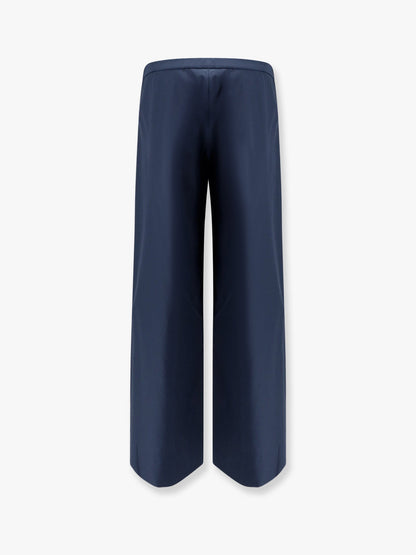 'S Max Mara Argento Cotton Trouser