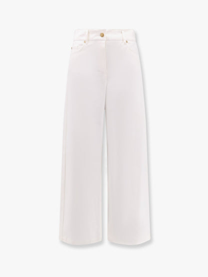 'S Max Mara Marianna Distressed Fabric Trouser