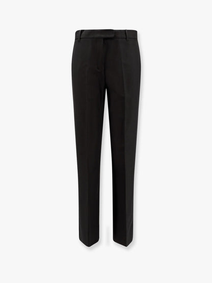 'S Max Mara Fatina Viscose And Cotton Trouser