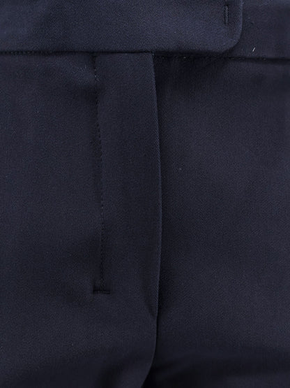 'S Max Mara Fatina Viscose And Cotton Trouser