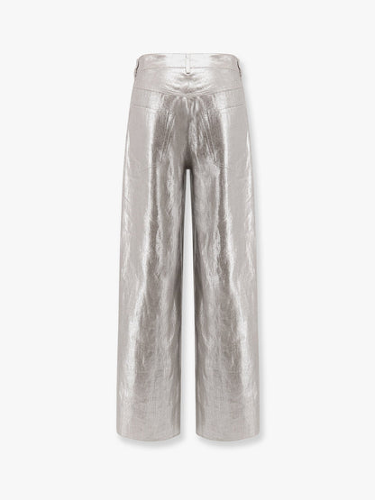'S Max Mara Malika Covered Linen Trouser