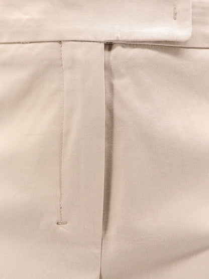 'S Max Mara Felice Stretch Cotton Trouser