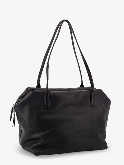 The Row Henri Leather Shoulder Bag