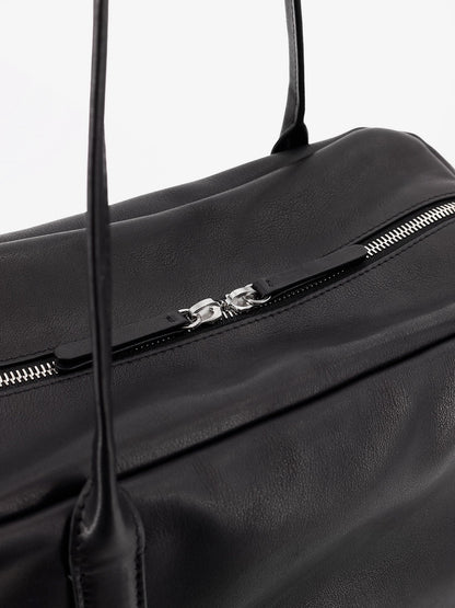 The Row Henri Leather Shoulder Bag