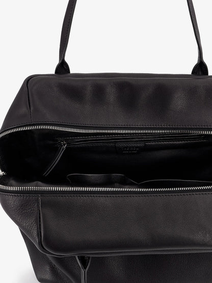 The Row Henri Leather Shoulder Bag