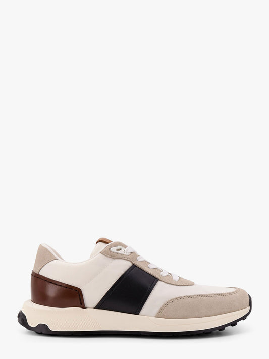 Tod's Technical Fabric And Leather Sneakers