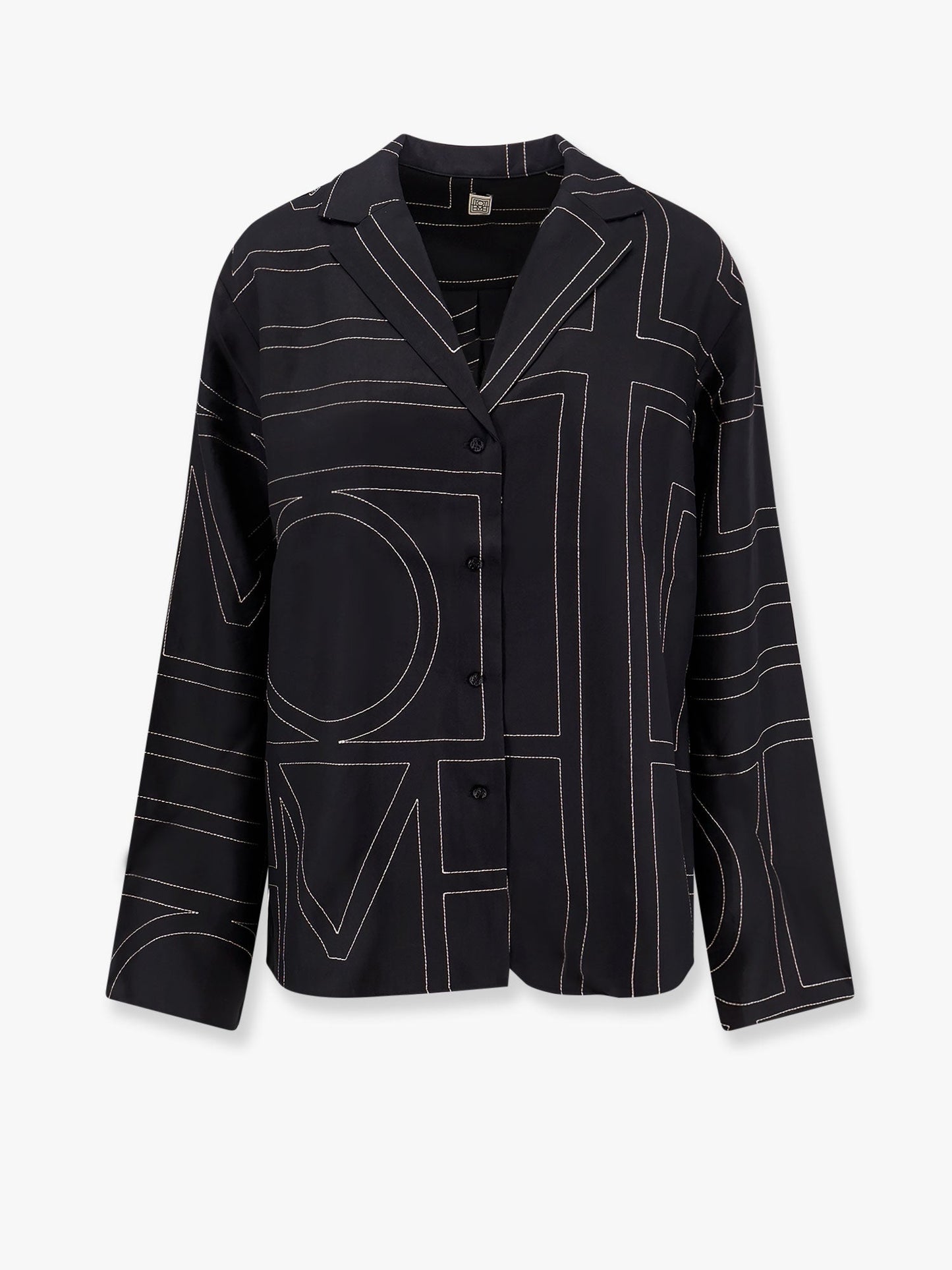 Toteme Pajamas Silk Shirt