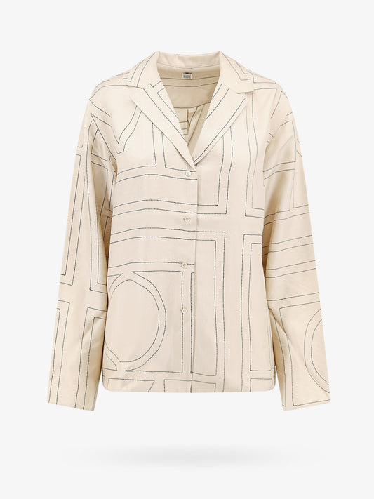Toteme Pajamas Silk Shirt