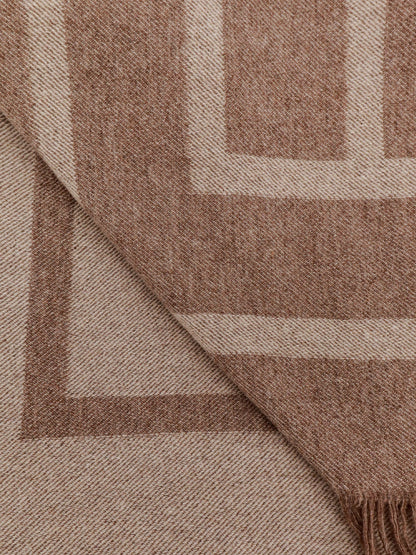 Toteme Monogram Virgin Wool And Cashmere Scarf