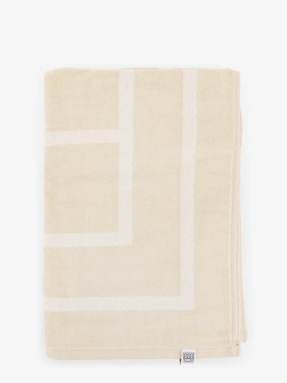 Toteme Monogram Organic Cotton Beach Towel