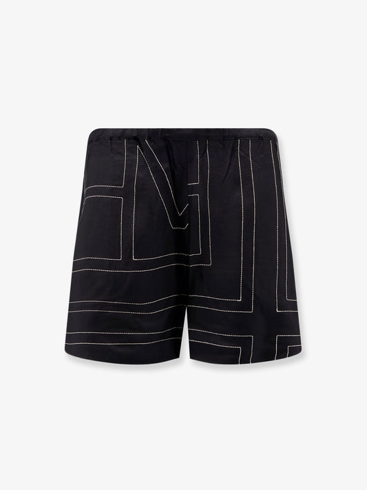 Toteme Silk Pajamas Shorts