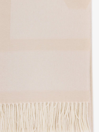 Toteme Monogram Virgin Wool Scarf