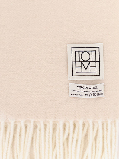Toteme Monogram Virgin Wool Scarf
