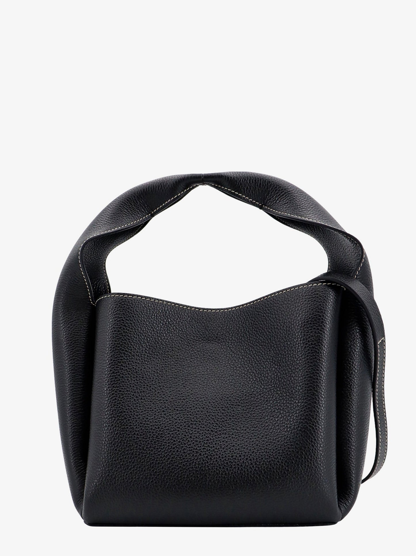 Toteme Leather Bucket Bag With Contrasting Stitching