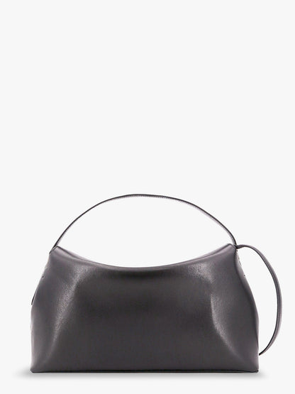 Toteme T Lock Leather Handbag With Frontal Monogram