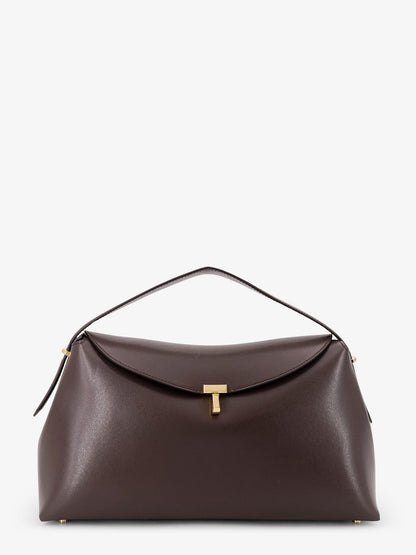 Toteme T Lock Leather Shoulder Bag