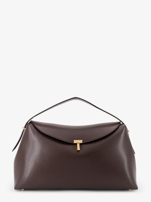 Toteme T Lock Leather Shoulder Bag