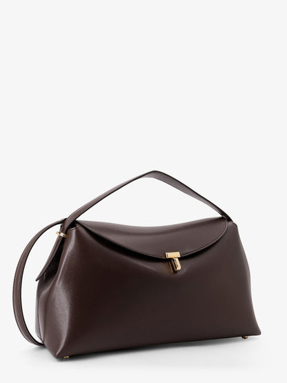 Toteme T Lock Leather Shoulder Bag