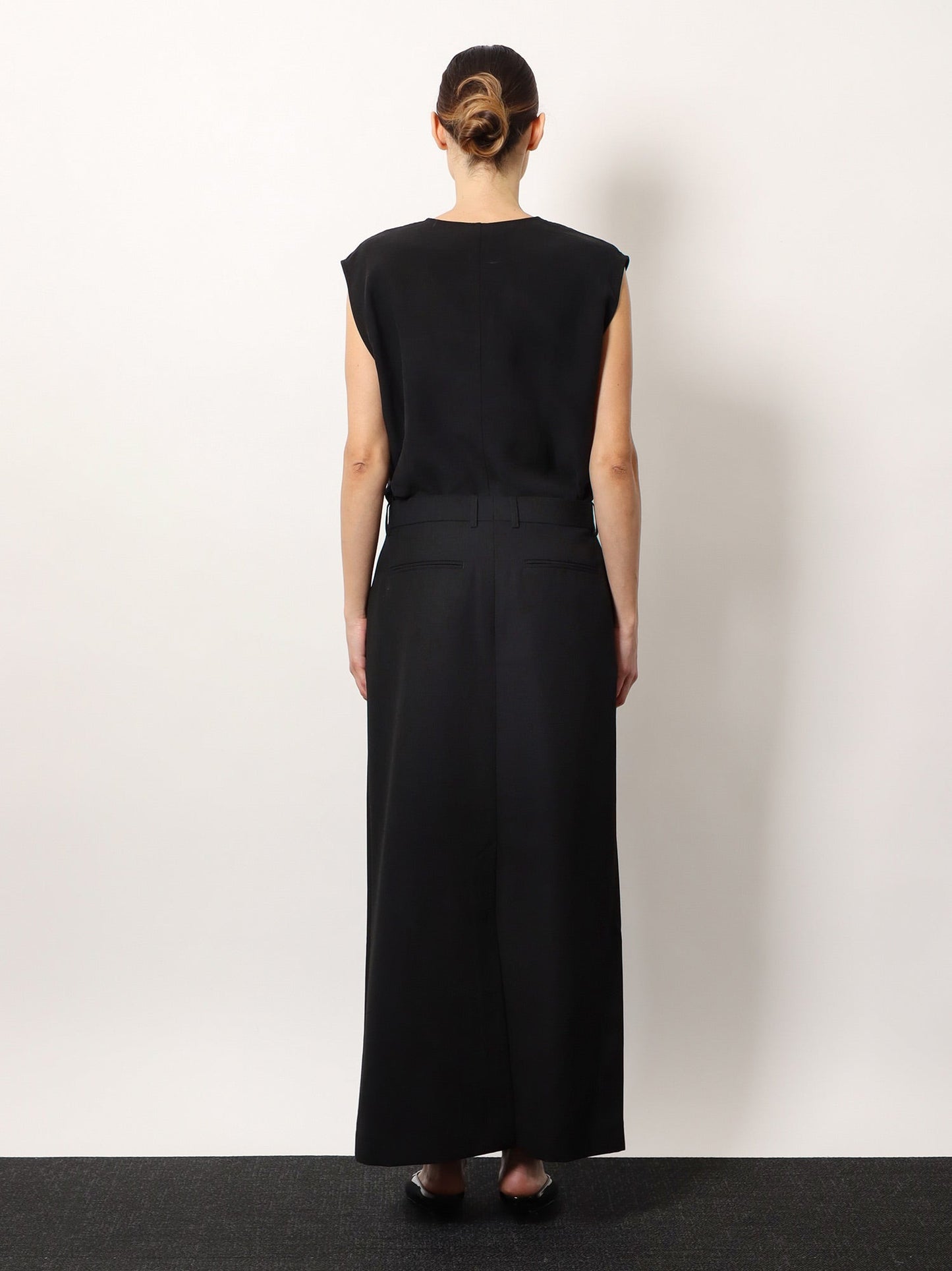 Toteme Low Waist Wool Blend Skirt