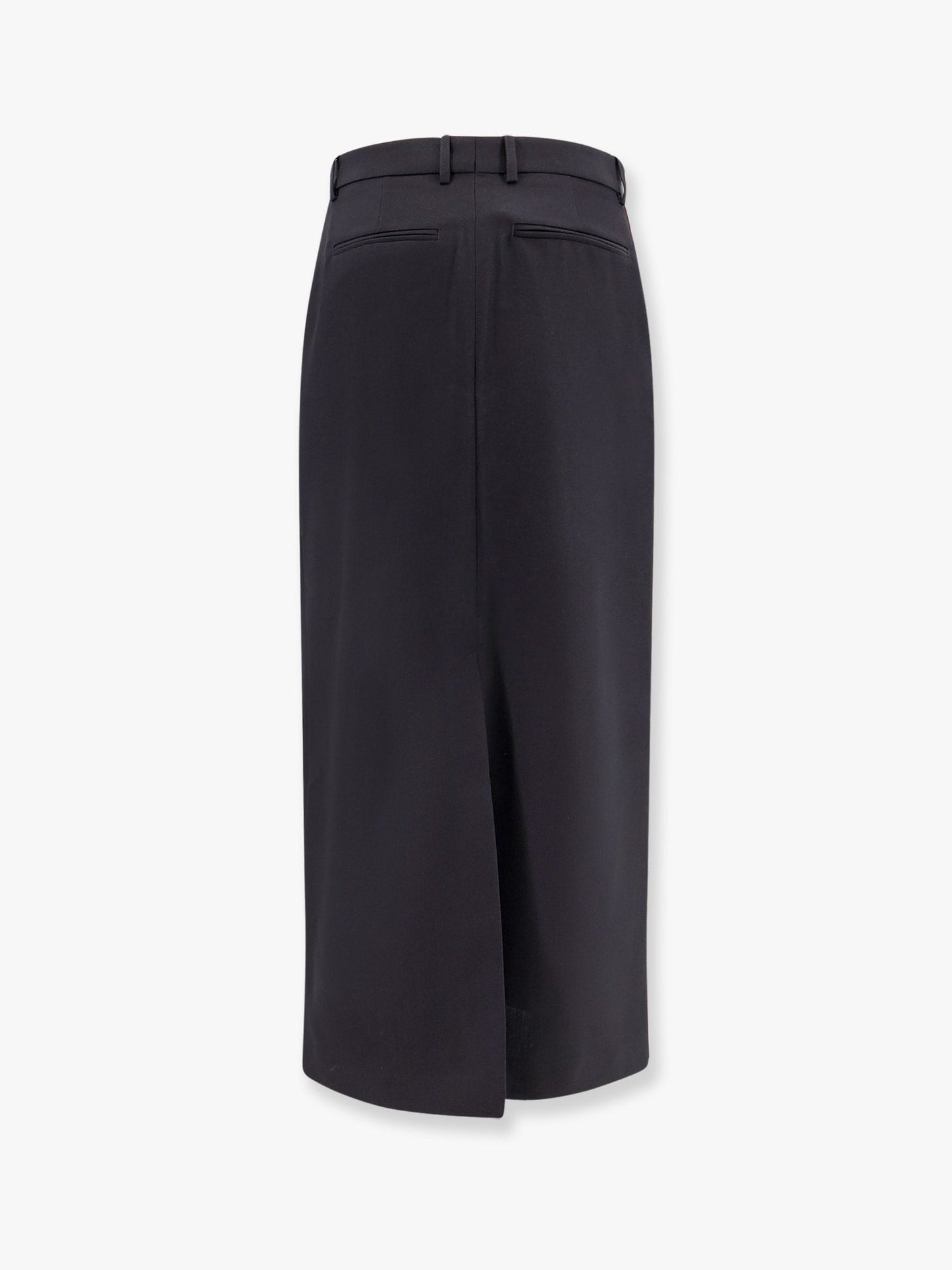Toteme Low Waist Wool Blend Skirt