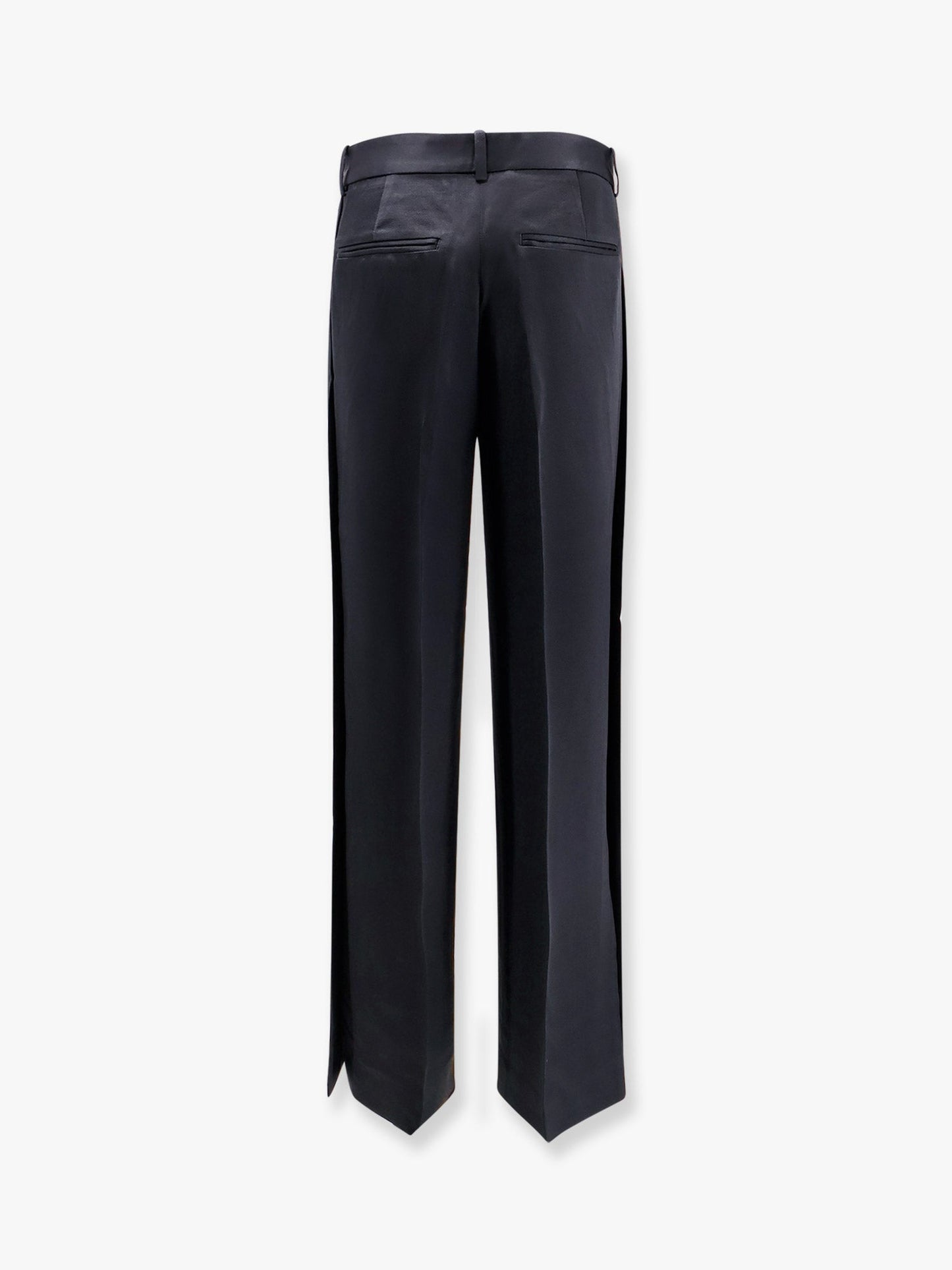 Toteme Viscose Blend Trouser With Slits