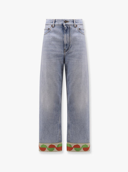 Valentino Jeans With Jacquard Profiles