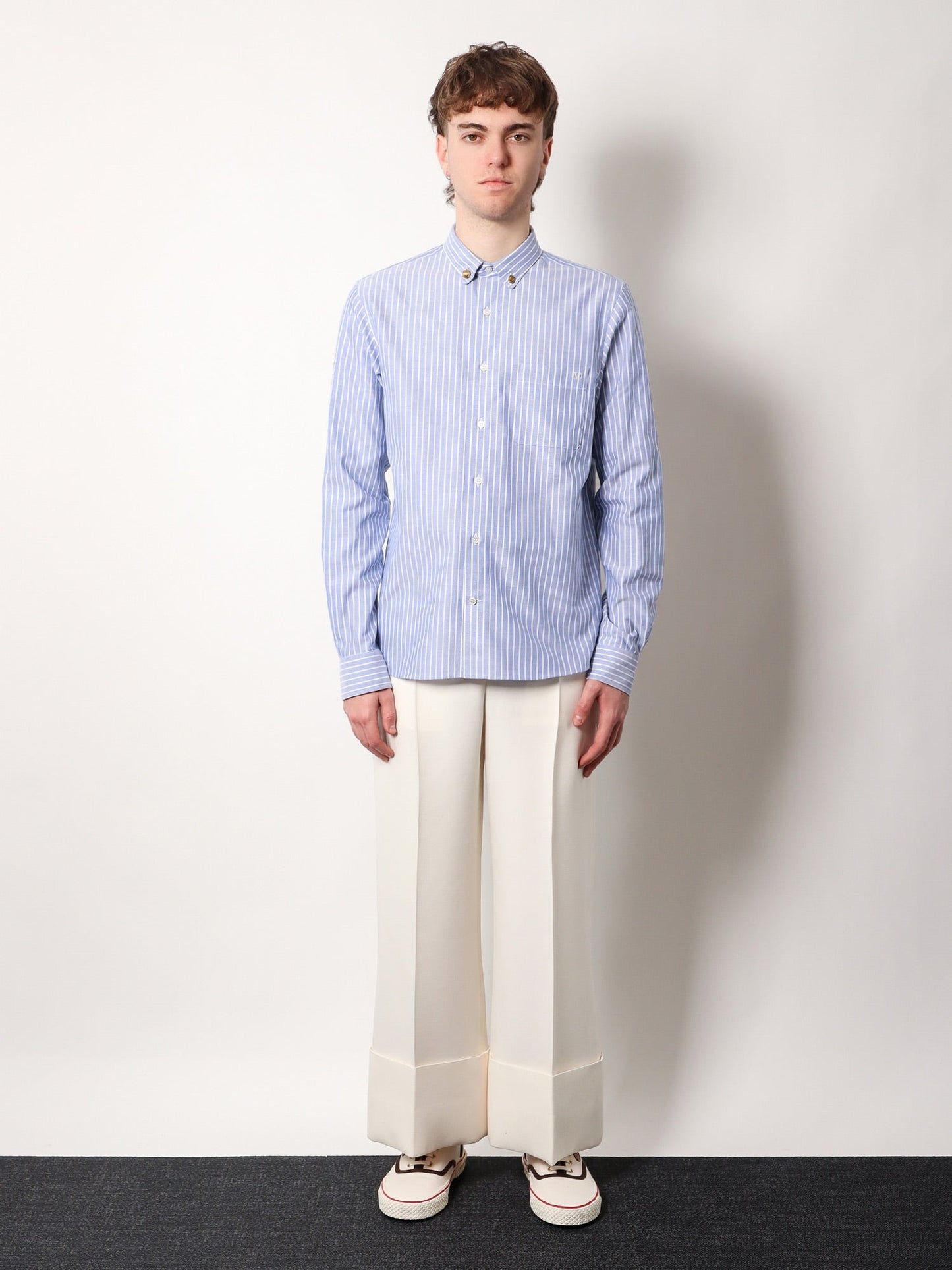 Valentino Striped Cotton Shirt