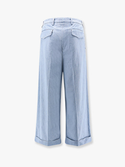 Valentino Jeans With Logoed Metal Buttons