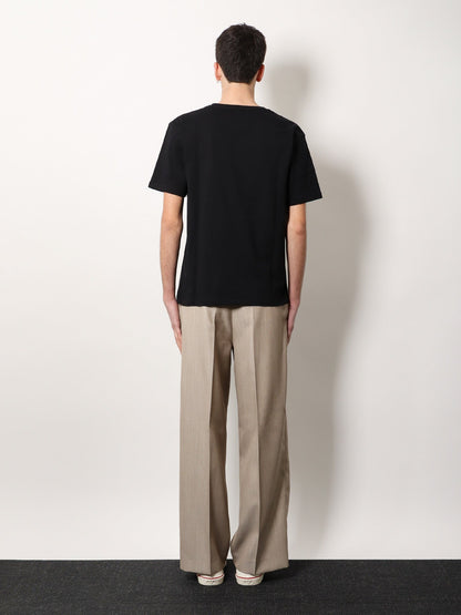 Valentino Cotton T Shirt With Chez Valentino Print