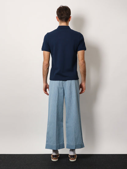 Valentino Cotton Piquet Polo Shirt With Vlogo Embroidery