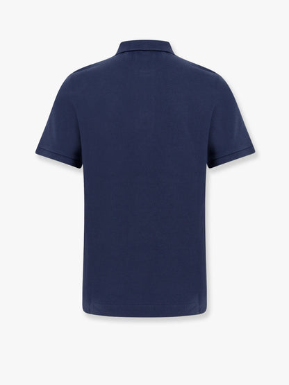 Valentino Cotton Piquet Polo Shirt With Vlogo Embroidery