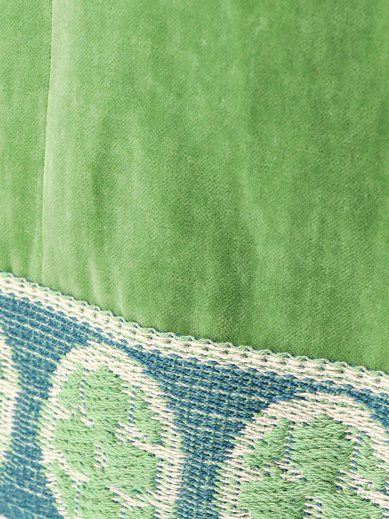 Valentino Washed Cotton And Linen Trouser With Jacquard Bottom