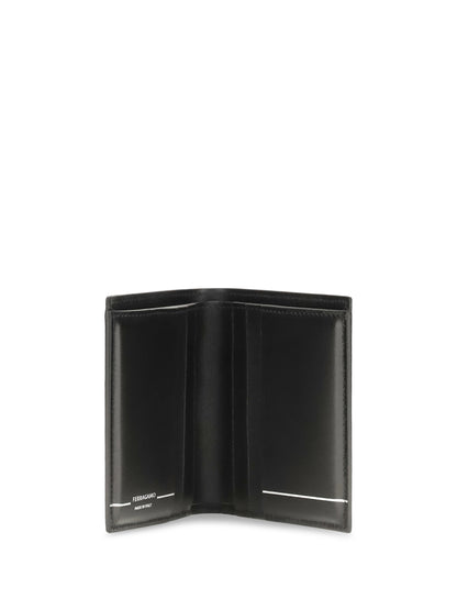 Ferragamo Gancini bifold Wallet - Black