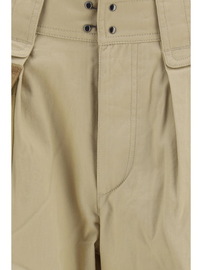 Marant Étoile Renzae Cargo Pants - Beige