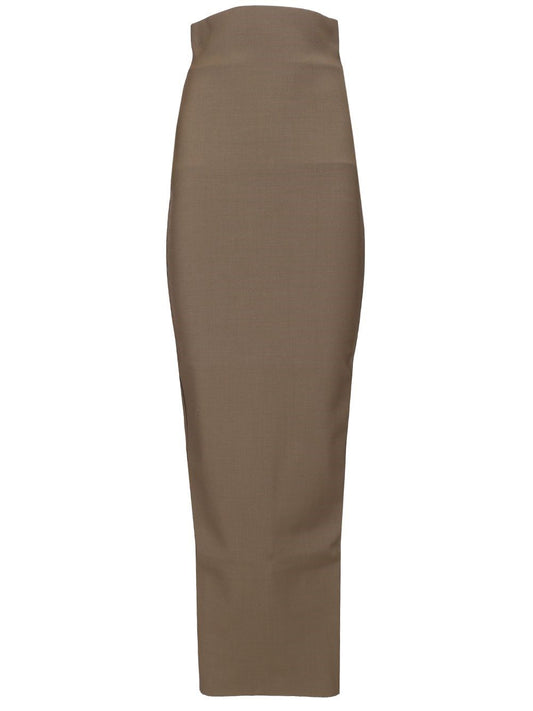 Rick Owens "Dirt Pallar" Skirt - Brown