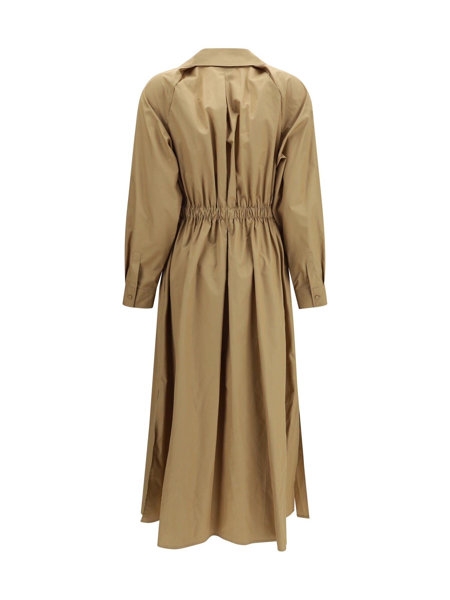 MAX MARA Pedaggi midi Dress in cotton poplin