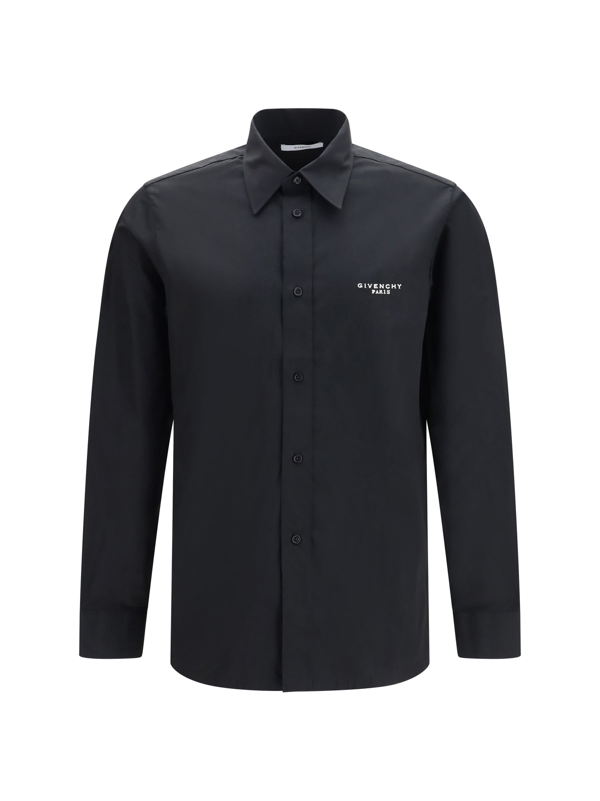 Givenchy Embroidered poplin Shirt - Black