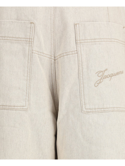 JACQUEMUS Carré de-Nîmes cargo Jeans