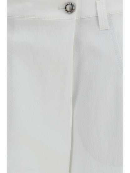 BRUNELLO CUCINELLI Straight-leg cotton Pants