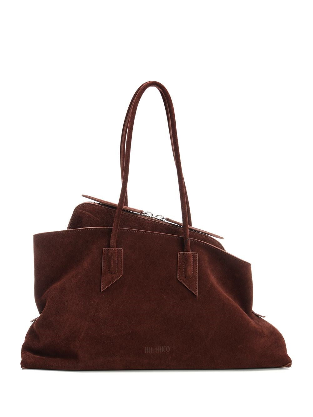 The Attico "La Passeggiata" Medium Bag - Brown
