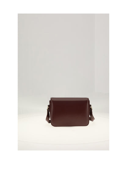 Celine TEEN TRIOMPHE - Syrah / White Cotton