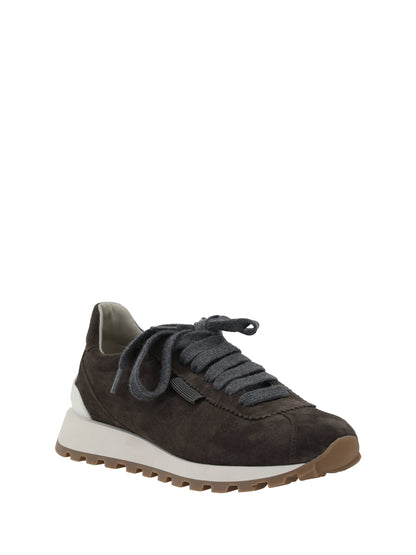 BRUNELLO CUCINELLI Sneakers with iconic embellishments
