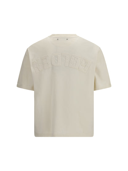 GOLDEN GOOSE T-shirt with an embossed reverse Golden logo