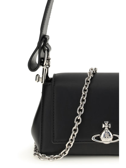 Vivienne Westwood Hazel small Shoulder Bag - Black