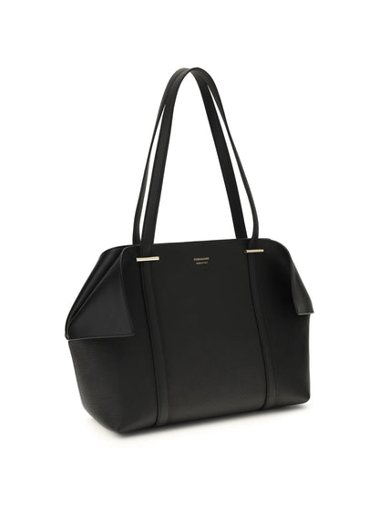 FERRAGAMO Leather Tote Bag