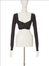 Dolce & Gabbana Satin top - Nero
